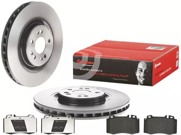 BREMBO TARCZE+KLOCKI P MERCEDES M W163 345MM