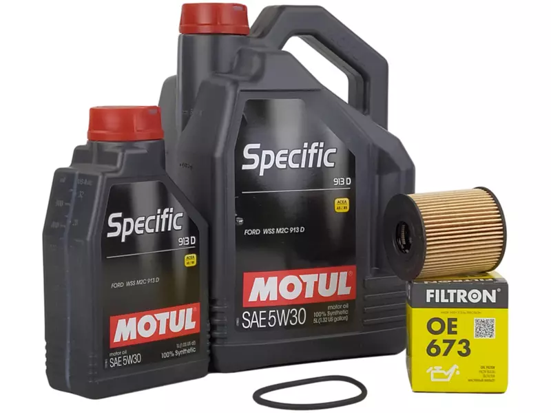 MOTUL SPECIFIC 913D 5W30 6L+FILTR OLEJU OE673