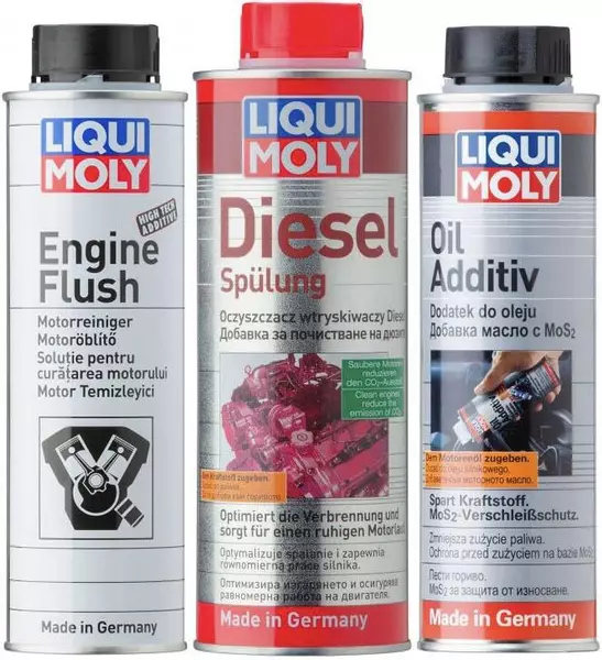 LIQUI MOLY ZESTAW CZYŚCI REGENERUJE WTRYSKI