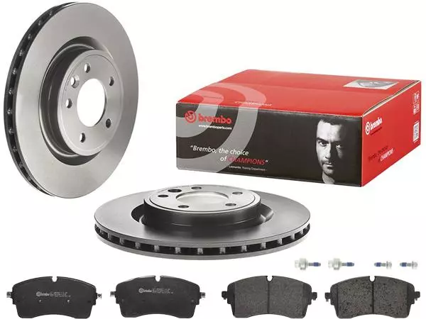 BREMBO TARCZE+KLOCKI P LR DISCOVERY V 325MM