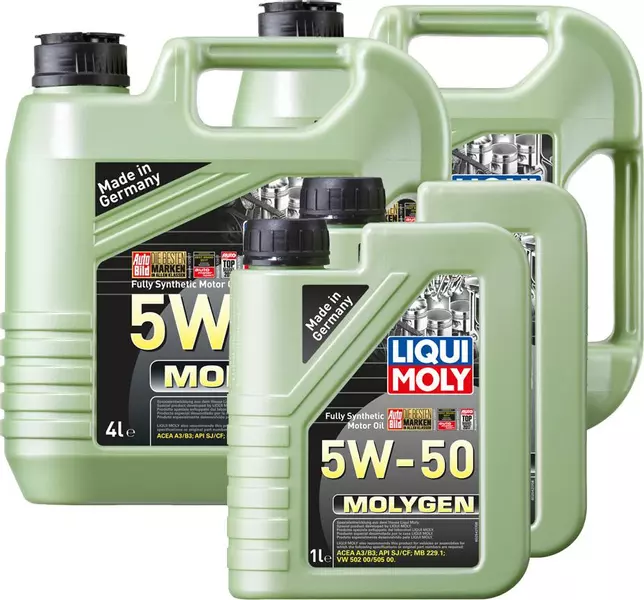 LIQUI MOLY MOLYGEN 5W50 A3/B3 VW502.00/505.00 10L