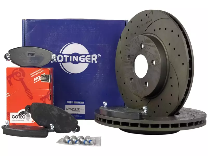 ROTINGER TARCZE+KLOCKI PRZÓD FORD MONDEO MK3 300MM