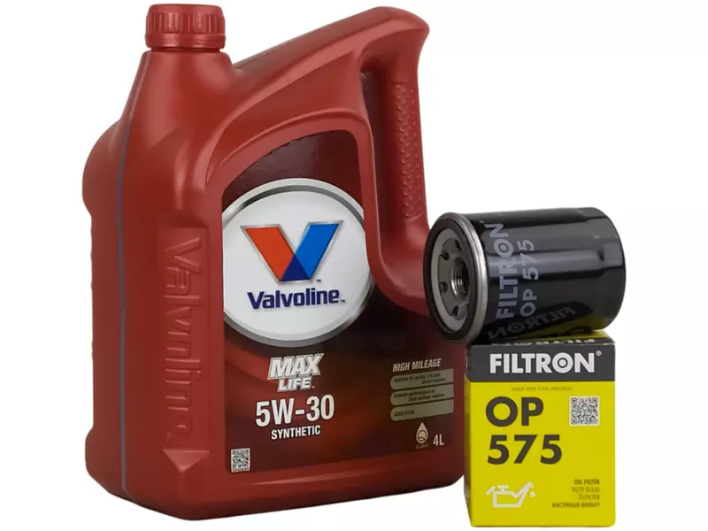 VALVOLINE MAXLIFE 5W30 4L+FILTR OLEJU OP575