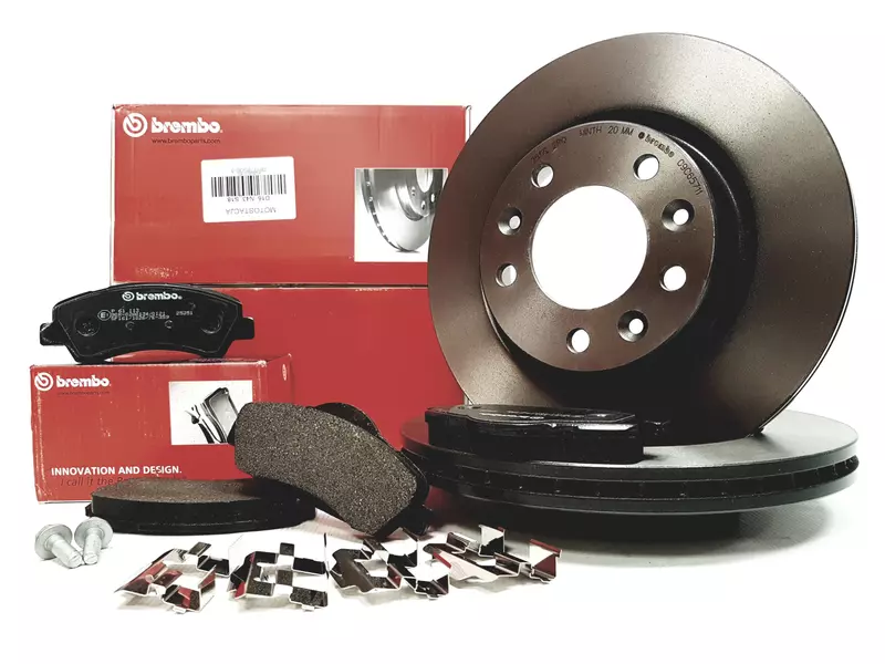 BREMBO TARCZE+KLOCKI PRZÓD PEUGEOT 308 II 266MM