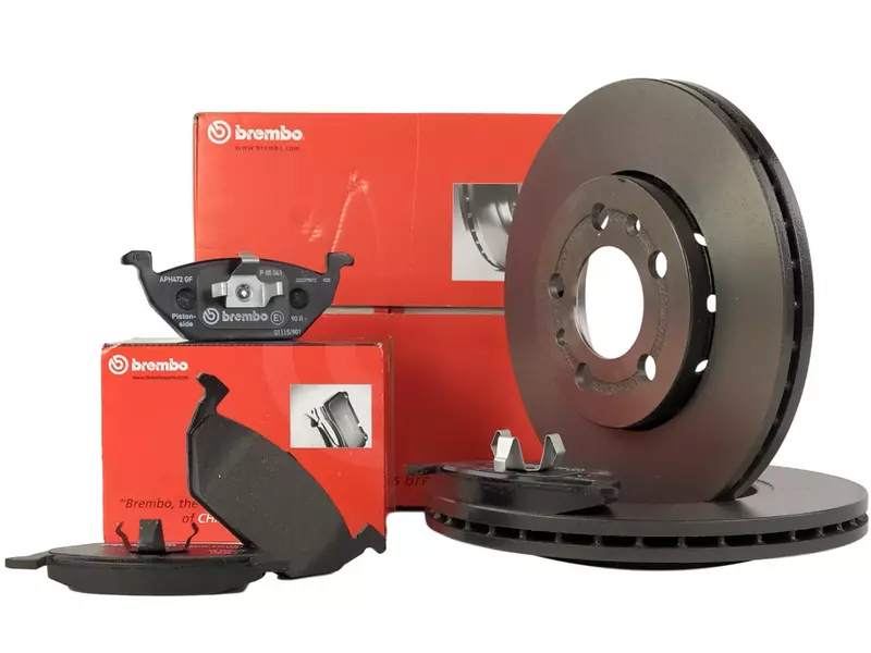 BREMBO TARCZE+KLOCKI PRZÓD SEAT TOLEDO II 256MM