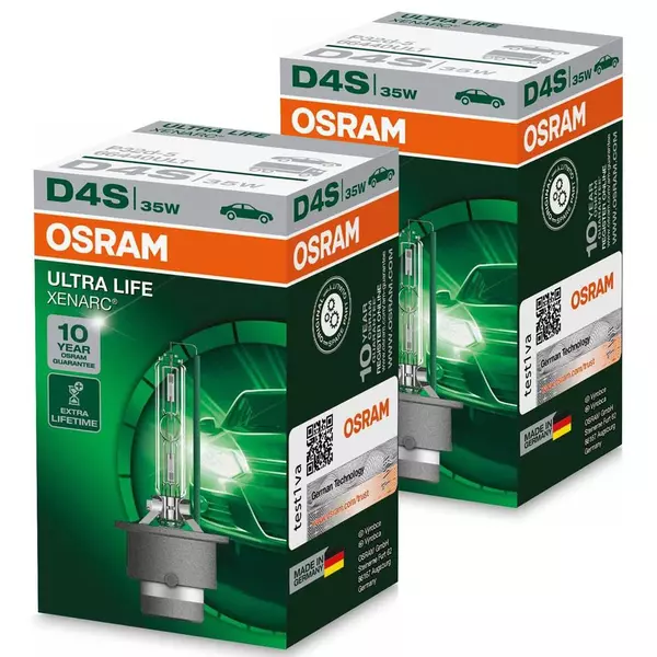 OSRAM ULTRA LIFE XENARC D4S 4300K P32D-5 ZESTAW