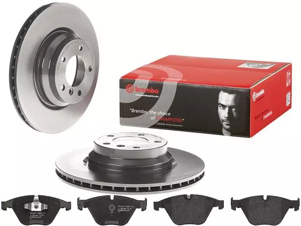 BREMBO TARCZE+KLOCKI PRZÓD BMW X1 E84 330MM