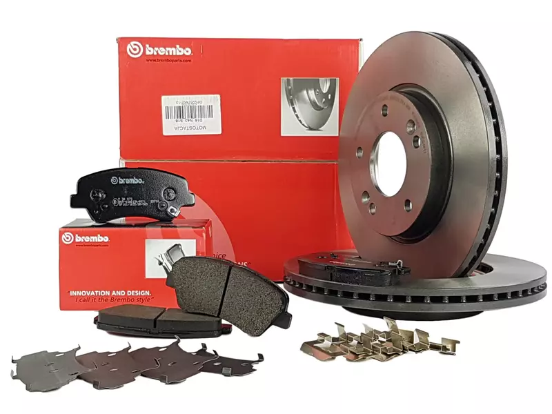 BREMBO TARCZE+KLOCKI PRZÓD HYUNDAI VELOSTER 280MM