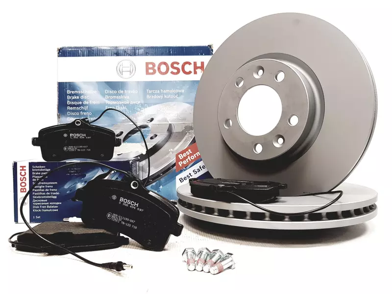 BOSCH TARCZE + KLOCKI PEUGEOT 407 407SW PRZÓD