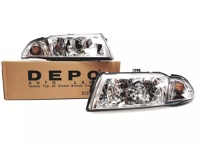 DEPO REFLEKTORY LAMPY PRZÓD MITSUBISHI CARISMA 98-