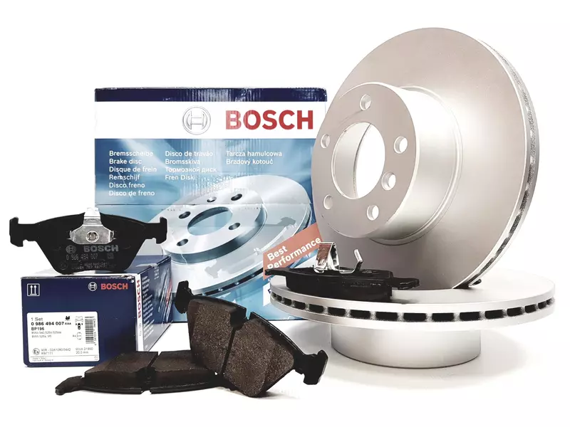 BOSCH TARCZE + KLOCKI BMW SERII 5 E39 PRZÓD