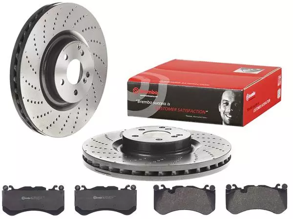 BREMBO TARCZE+KLOCKI P MERCEDES C63 AMG W204 360MM