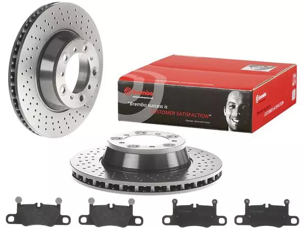 BREMBO TARCZE+KLOCKI T PORSCHE 911 991 330MM