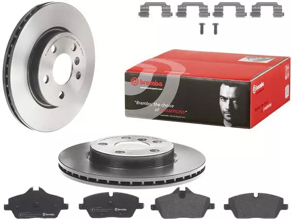 BREMBO TARCZE+KLOCKI PRZÓD BMW 2 F45 280MM