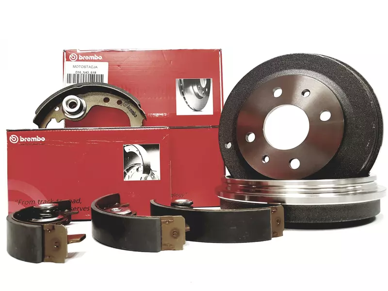 BREMBO BĘBNY+SZCZĘKI FIAT CINQUECENTO SEICENTO