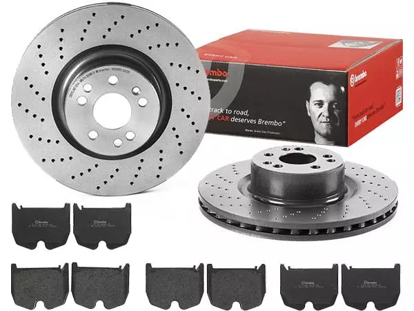 BREMBO TARCZE+KLOCKI P MERCEDES S W220 360MM