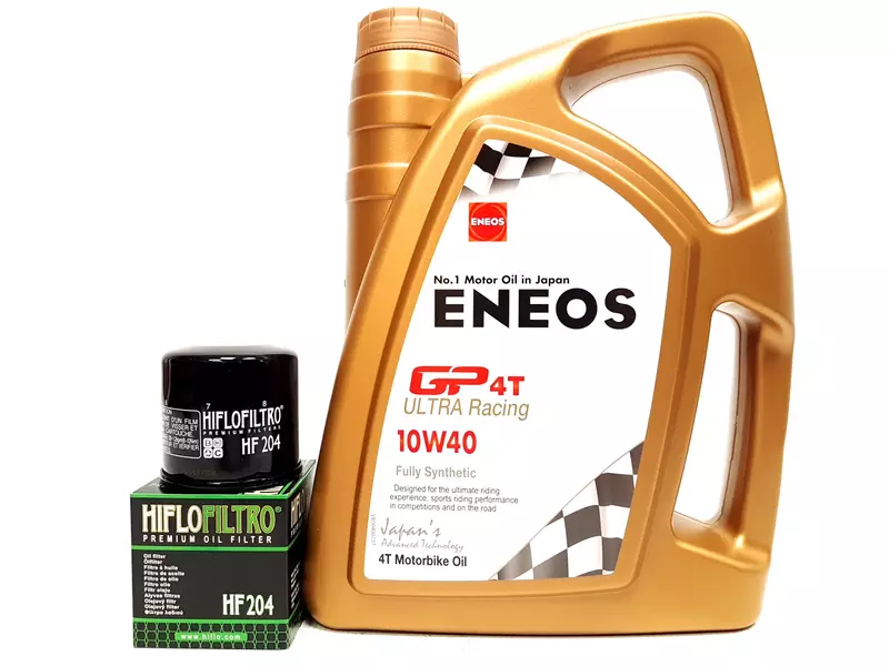 ENEOS ULTRA RACING GP4T 10W40 4L + FILTR HF204