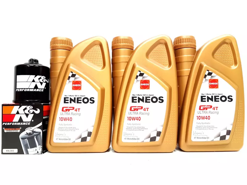 ENEOS ULTRA RACING GP4T 10W40 3L + FILTR KN-303