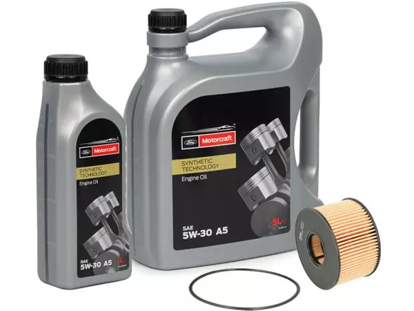 OE FORD MOTORCRAFT 5W30 A5 6L+FILTR OLEJU OE665/1