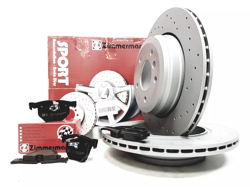 ZIMMERMANN SPORT TARCZE+KLOCKI T BMW 5 E60 320MM