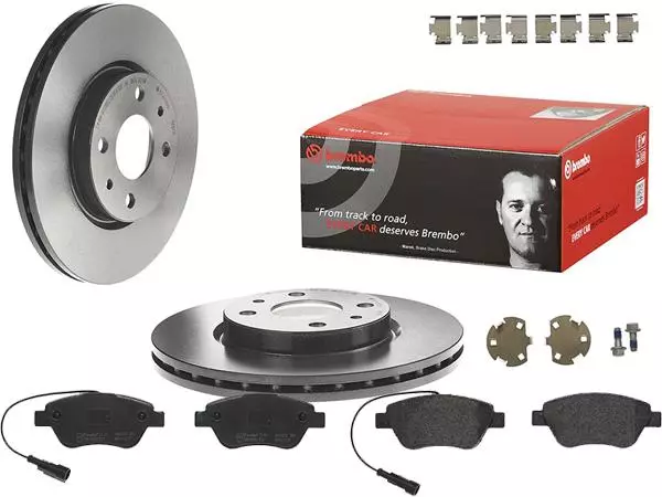 BREMBO TARCZE+KLOCKI P ALFA ROMEO MITO 257MM