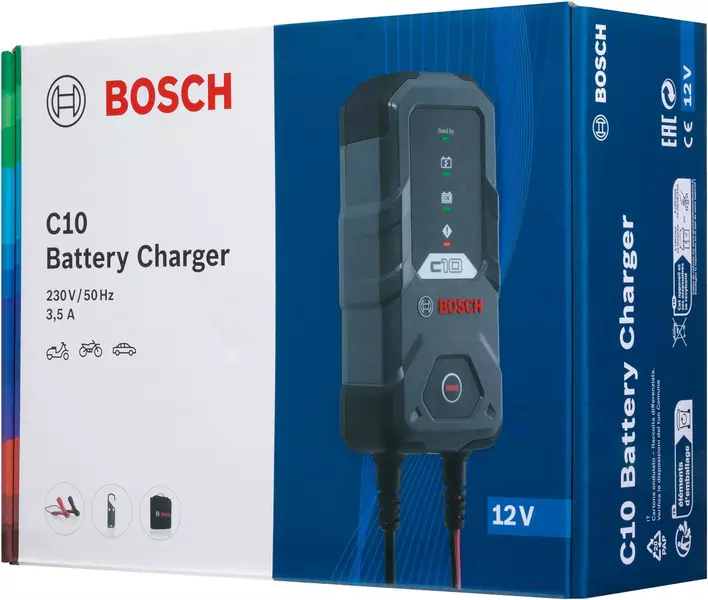 BOSCH C10 ŁADOWARKA AKUMULATOROWA PROSTOWNIK 12V