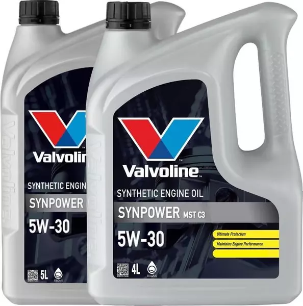 VALVOLINE SYNPOWER MST C3 5W30 SN/CF DEXOS2 9L