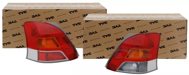 TYC LAMPY TYŁ TYLNE KPL TOYOTA YARIS P9