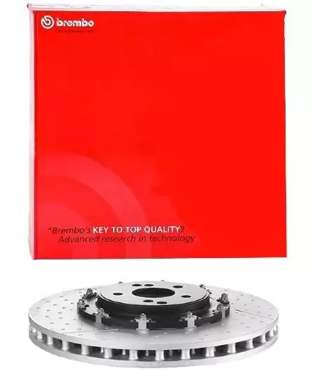 BREMBO TARCZE HAMULCOWE PRZÓD 09.9313.33