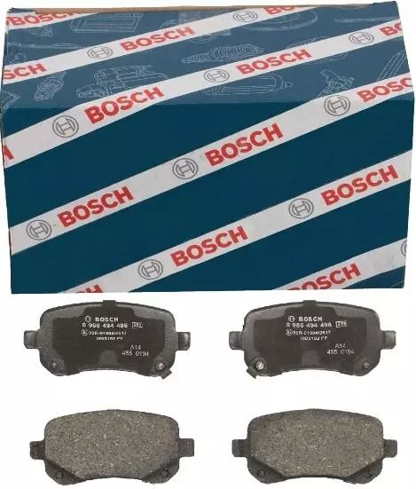 BOSCH KLOCKI HAMULCOWE TYŁ 0 986 494 496