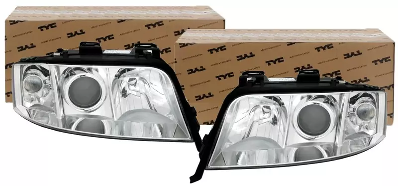 TYC REFLEKTORY LAMPY PRZÓD KPL AUDI A6 C5 01-