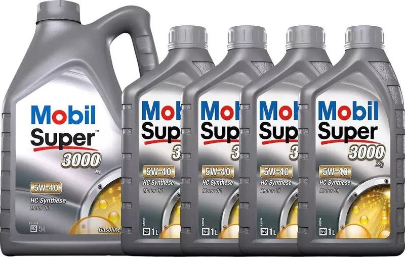 MOBIL SUPER 3000 X1 5W40 A3/B4 SN/SM 9L