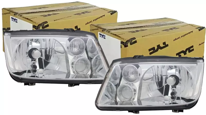 TYC REFLEKTORY LAMPY PRZÓD KPL VW BORA H4/H3