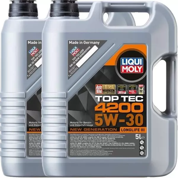 LIQUI MOLY TOP TEC 4200 5W30 LONGLIFE III 10L