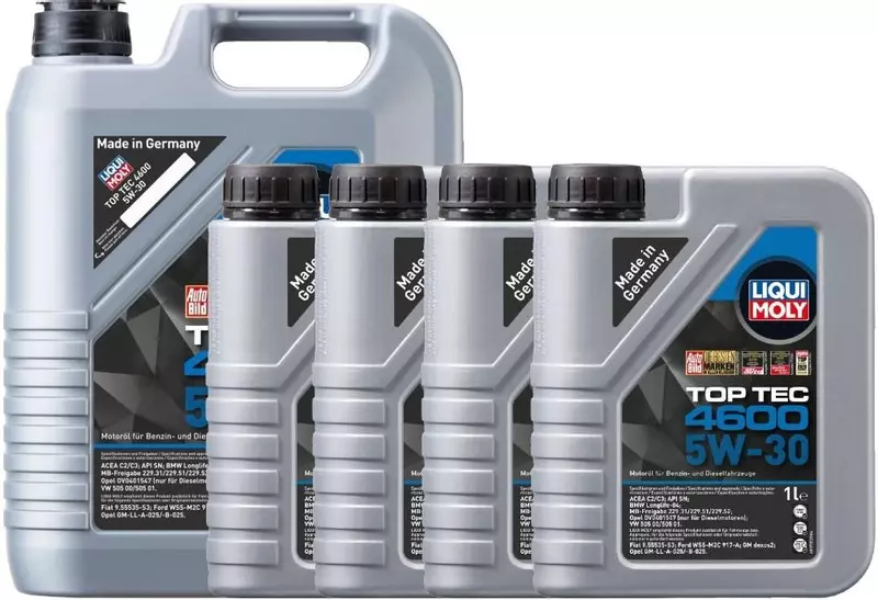 LIQUI MOLY TOP TEC 4600 5W30 C3 API SN/CF 9L