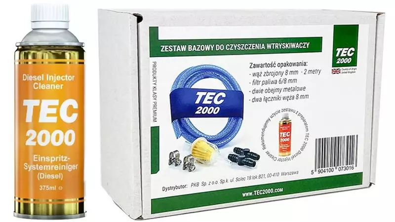 TEC-2000 DIESEL INJECTOR CLEANER+ZESTAW AKCESORIA