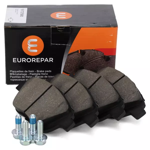 EUROREPAR KLOCKI HAMULCOWE PRZÓD CITROEN PEUGEOT OPEL 1617275680