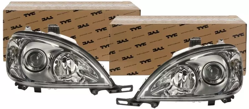 TYC REFLEKTORY LAMPY PRZÓD KPL MERCEDES ML W163