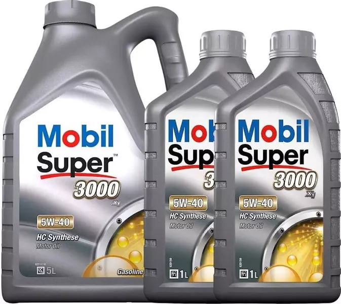 MOBIL SUPER 3000 X1 5W40 A3/B4 SN/SM 7L