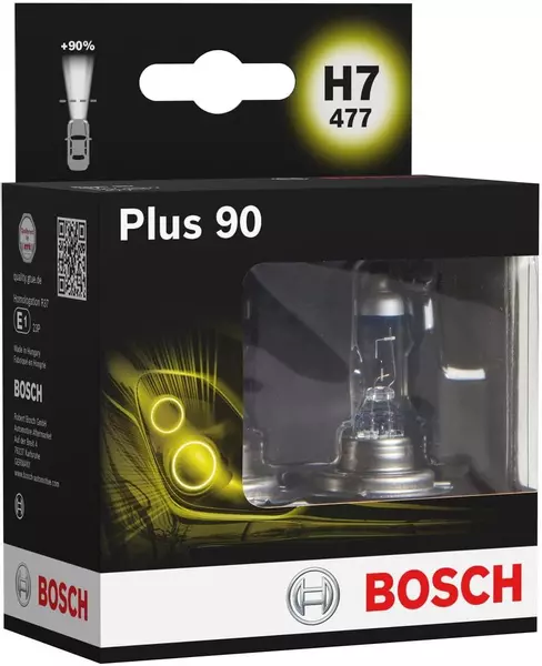 H4 BOSCH PLUS +90% WIĘCEJ ŚWIATŁA ŻARÓWKA 2szt 55W