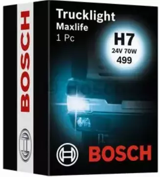 BOSCH ŻARÓWKA H7 TRUCKLIGHT MAXLIFE 24V 70W PX26D