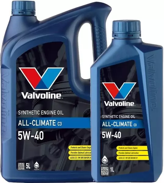 VALVOLINE ALLCLIMATE DIESEL C3 5W40 VW 505.01 6L