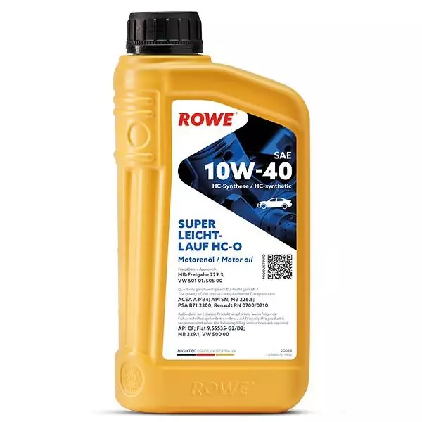 ROWE OLEJ SUPER LEICHT-LAUF HC-0 1 10W40 1L