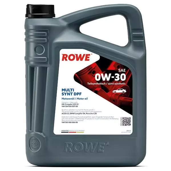 ROWE OLEJ HIGHTEC MULTI SYNT DPF 0W30 5L