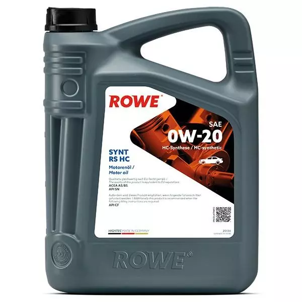 ROWE OLEJ HIGHTEC SYNT RS HC 0W20 4L