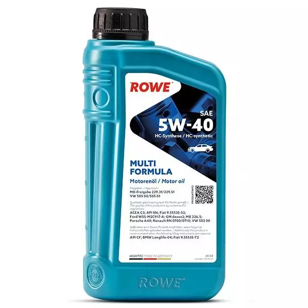 ROWE OLEJ HIGHTEC MULTI FORMULA 5W40 1L