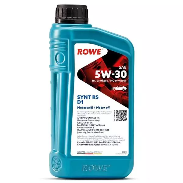 ROWE OLEJ HIGHTEC SYNT RS D1 5W30 1L