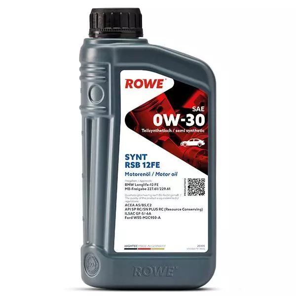 ROWE OLEJ HIGHTEC SYNT RSB 12FE 0W30 1L