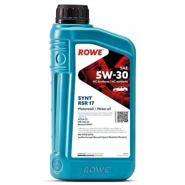 ROWE OLEJ HIGHTEC SYNT RSR 17 5W30 1L