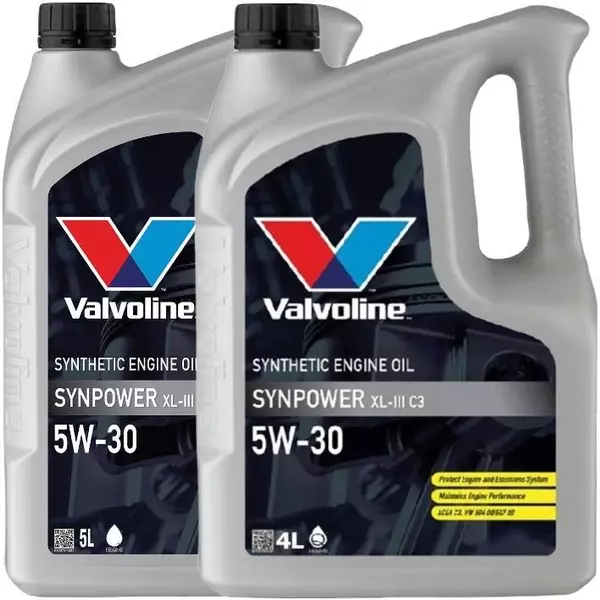 VALVOLINE SYNPOWER XL-III 5W30 C3 VW 504/507 9L